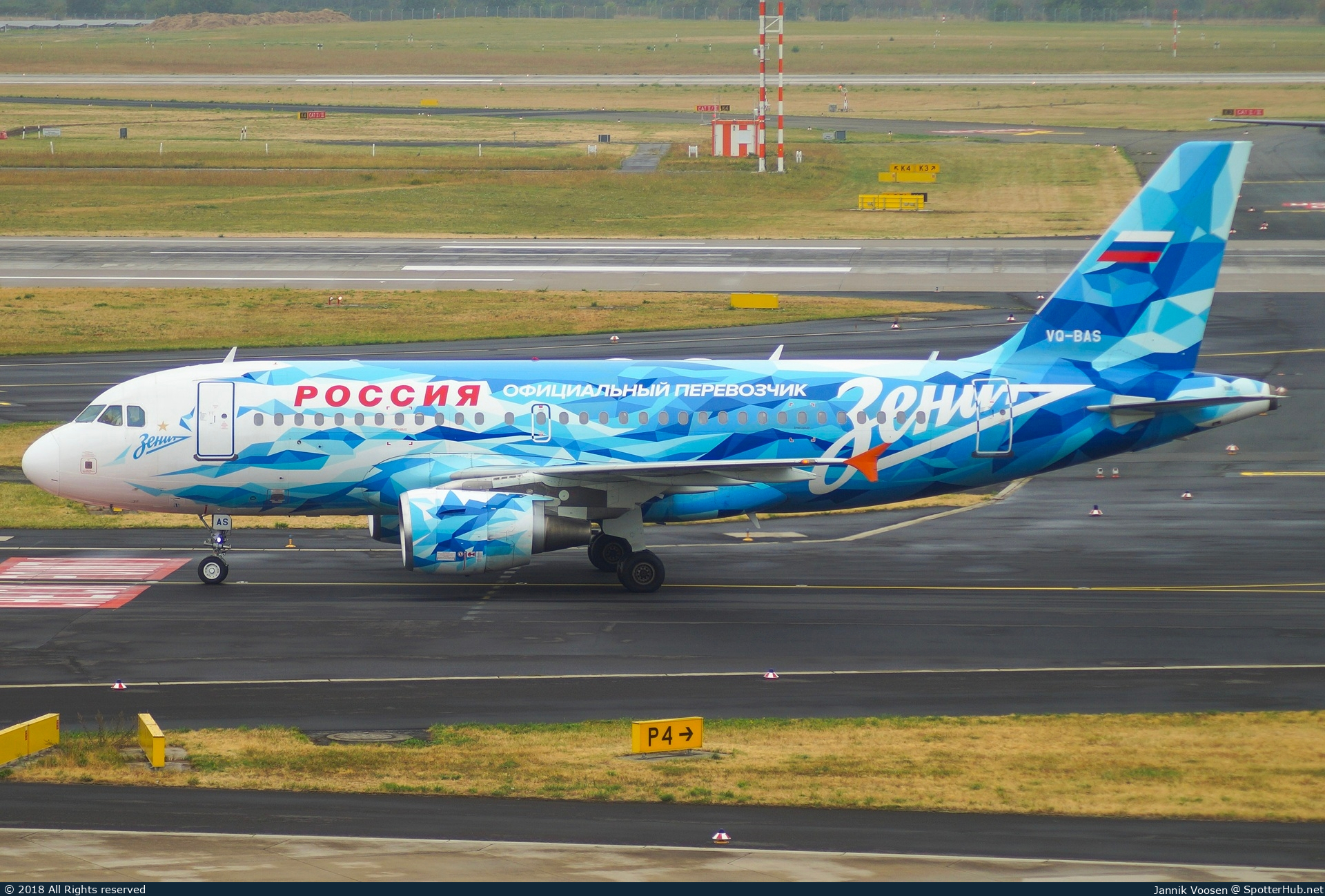 Photo of VQ-BAS - Airbus A319-111 operated by Rossiya Airlines