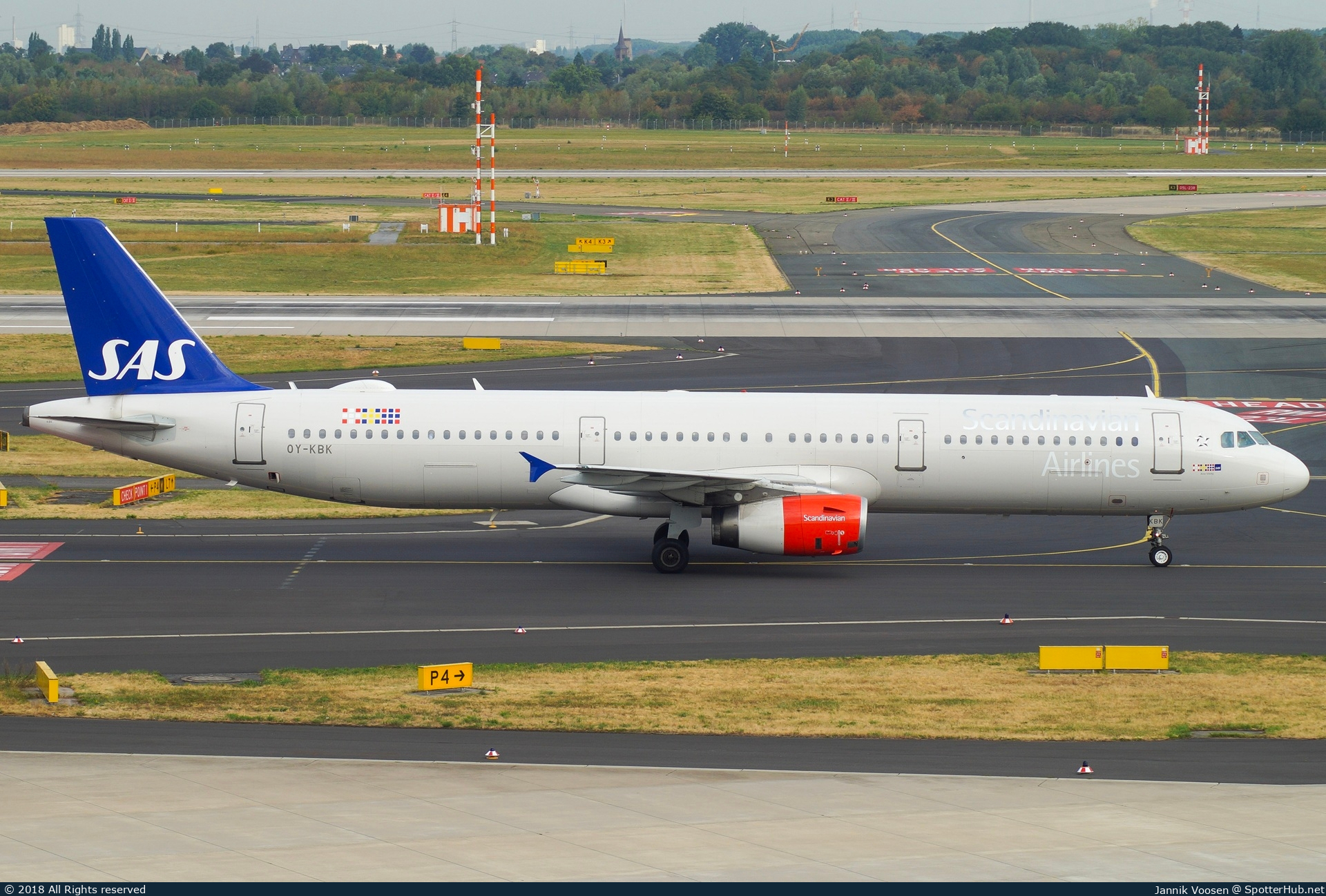 Photo of OY-KBK - Airbus A321-232 operated by SAS Scandinavian Airlines