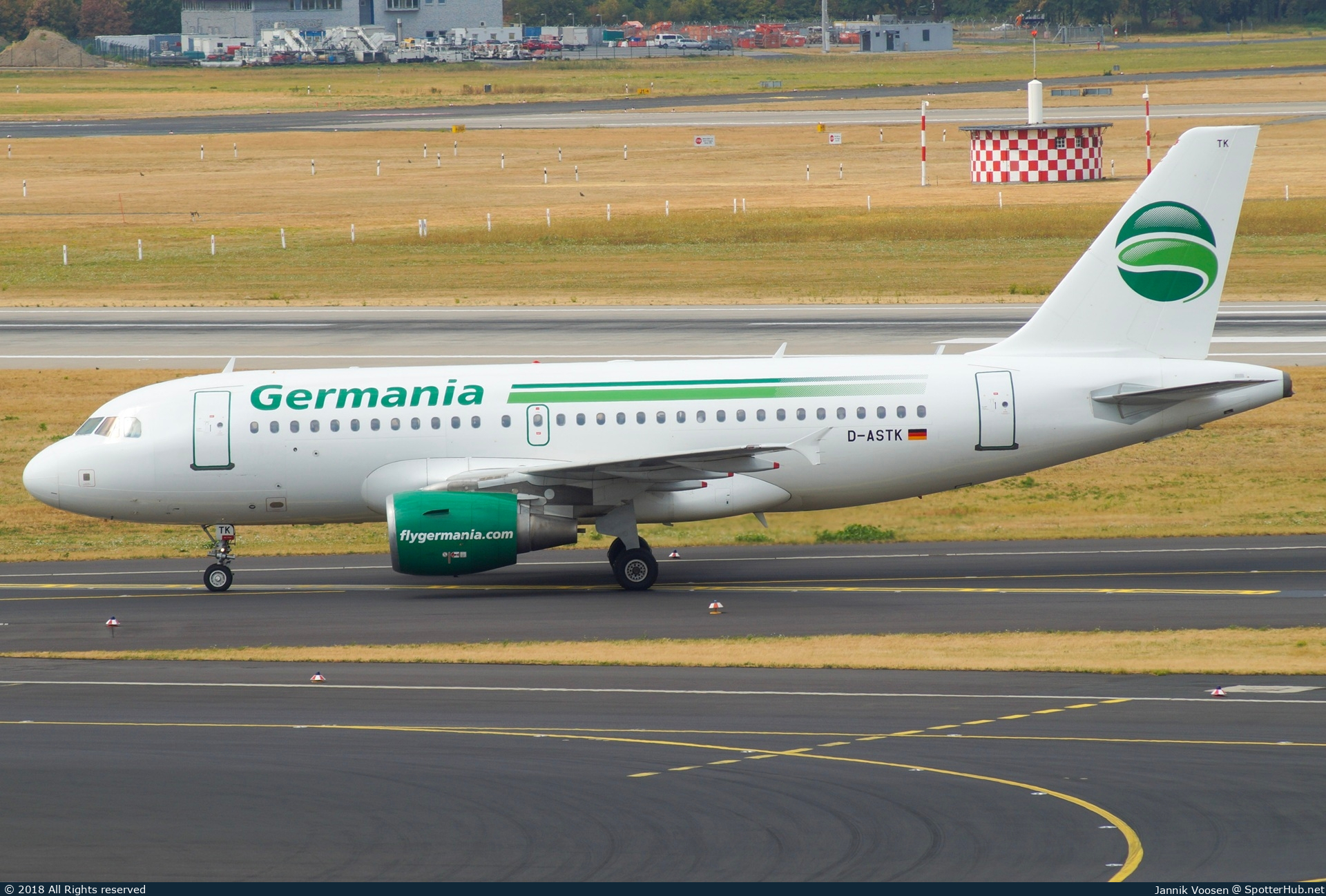 Photo of D-ASTK - Airbus A319-112 operated by Germania