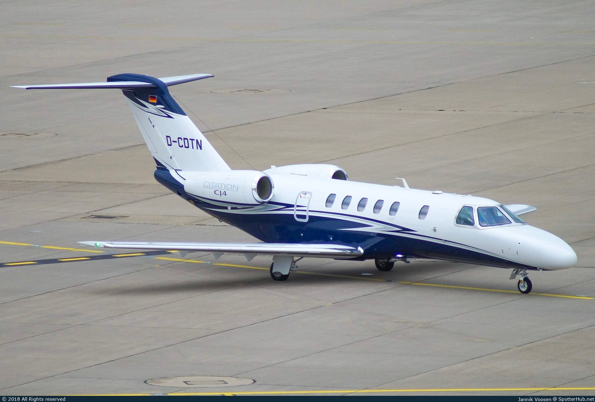 Photo of D-CDTN - Cessna 525C CitationJet CJ4 operated by Dr. Theiss Naturwaren