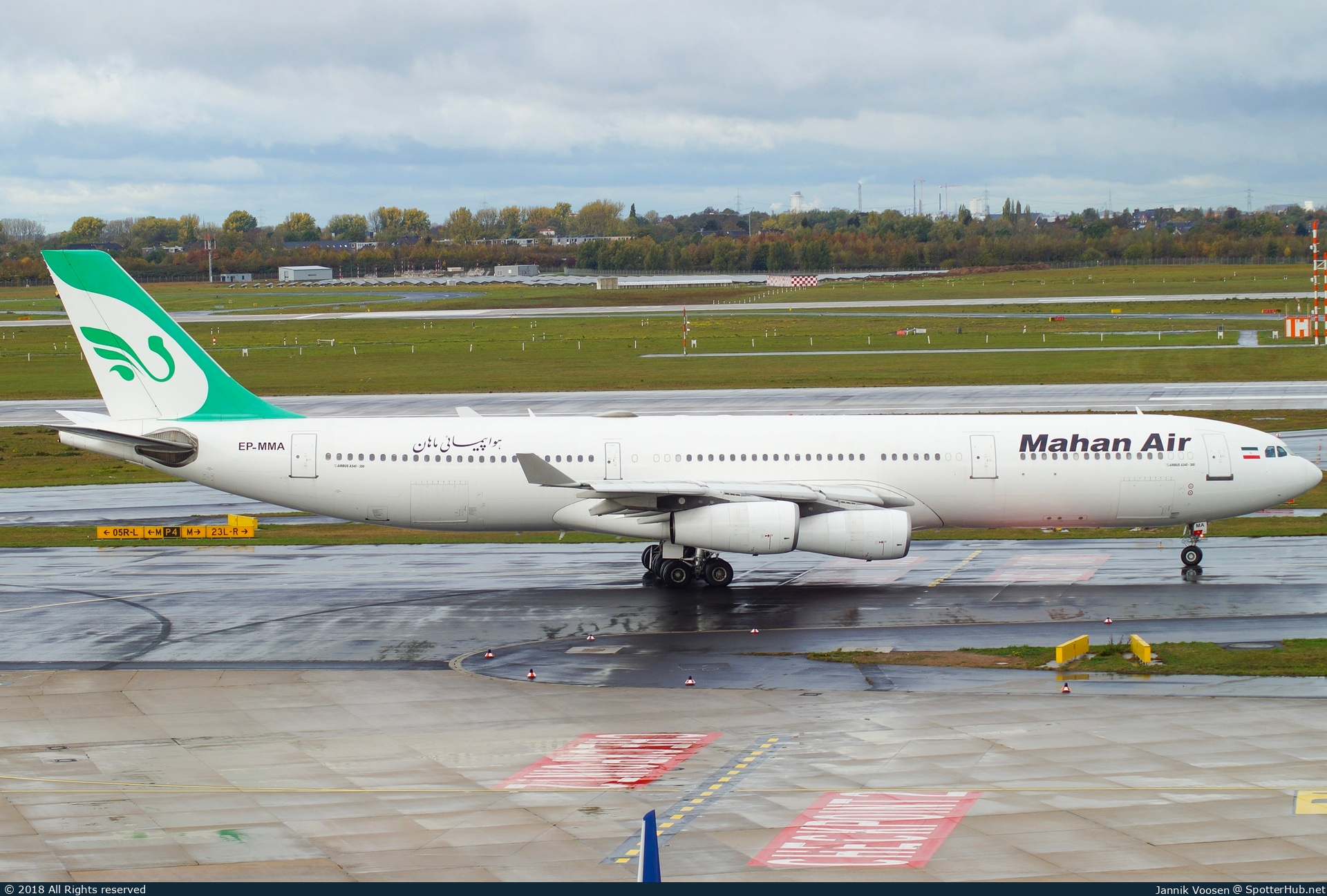 Photo of EP-MMA - Airbus A340-311 operated by Mahan Air