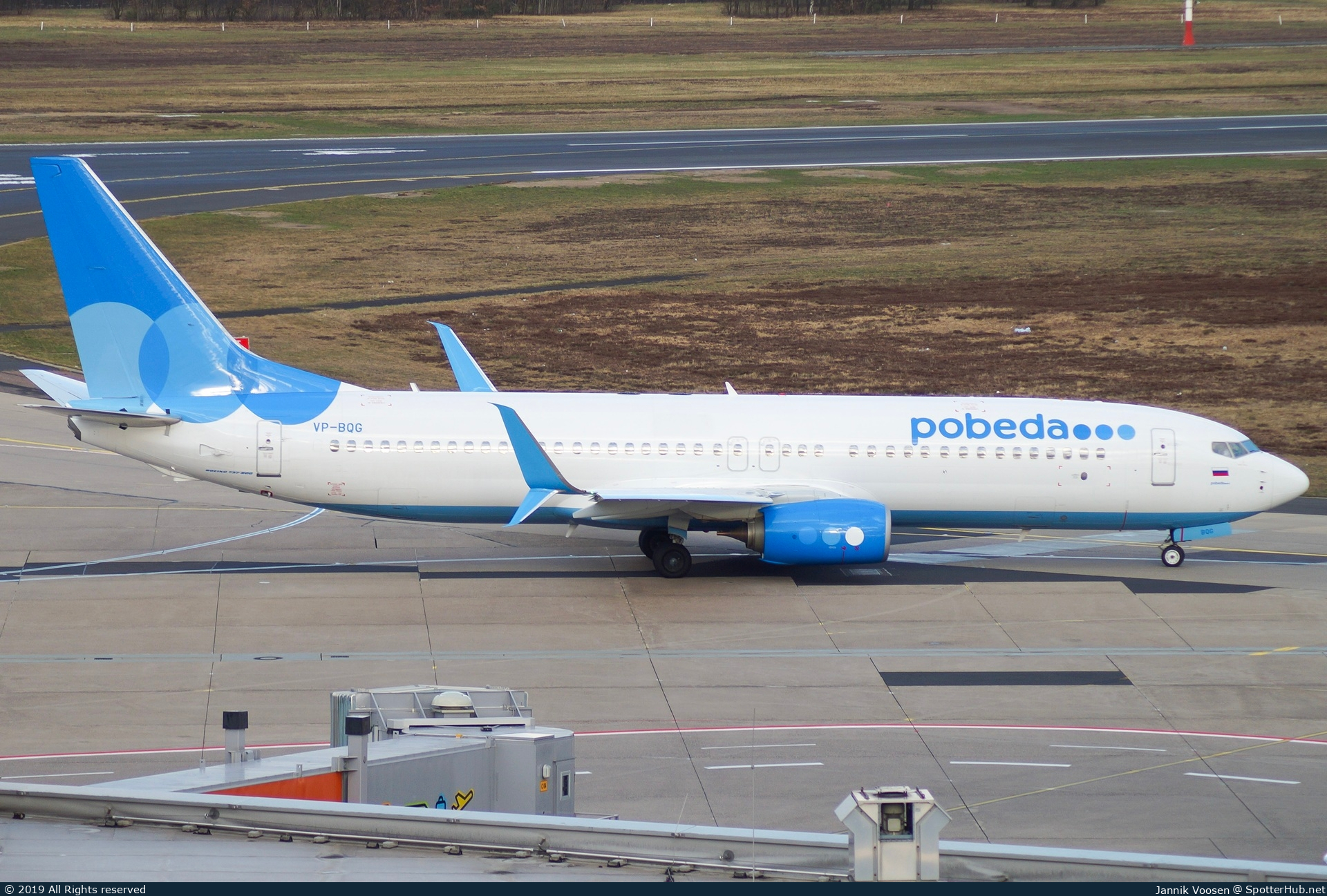 Photo of VP-BQG - Boeing 737-8MC operated by Pobeda