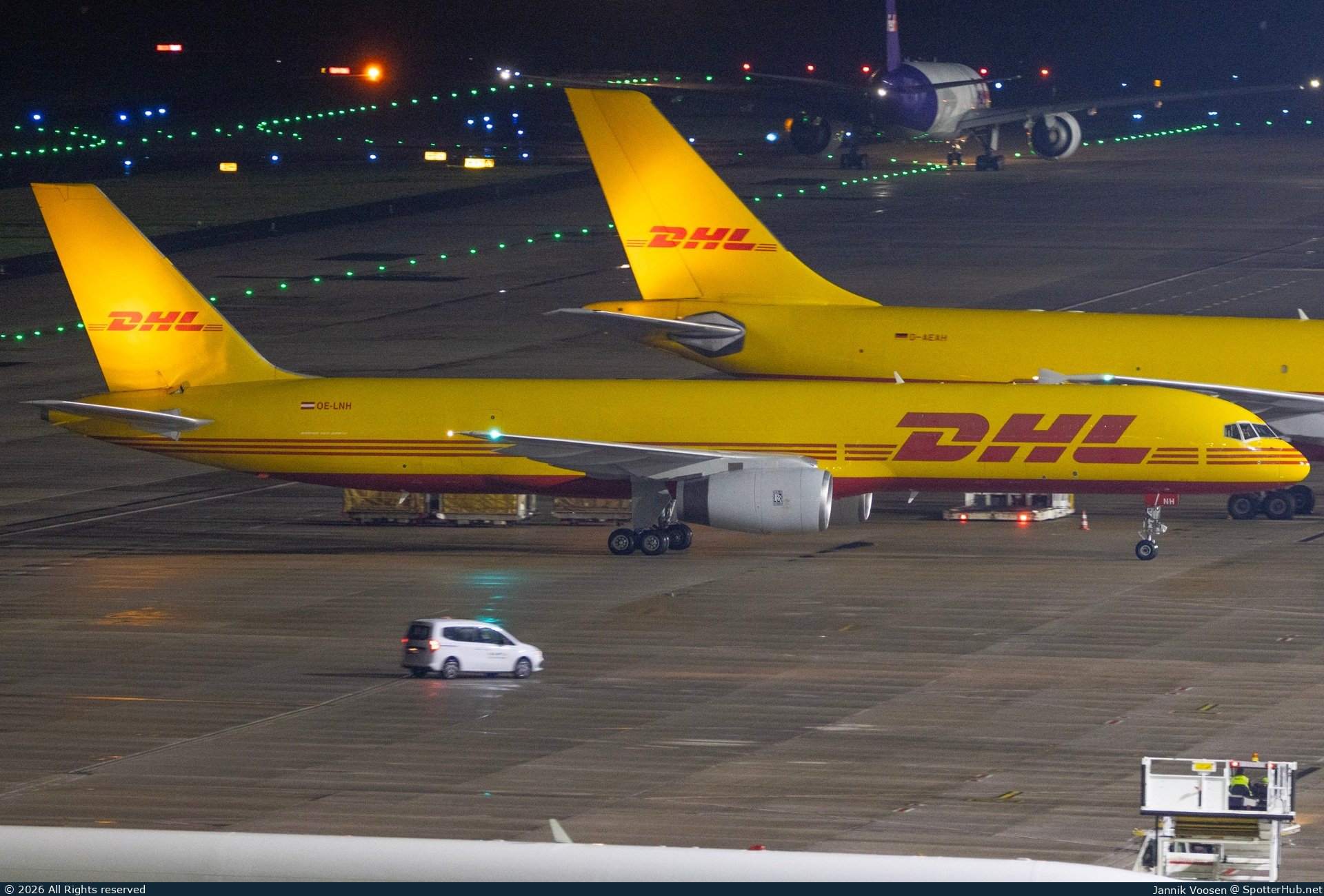 Photo of OE-LNH - Boeing 757-236(PCF) operated by DHL Air Austria