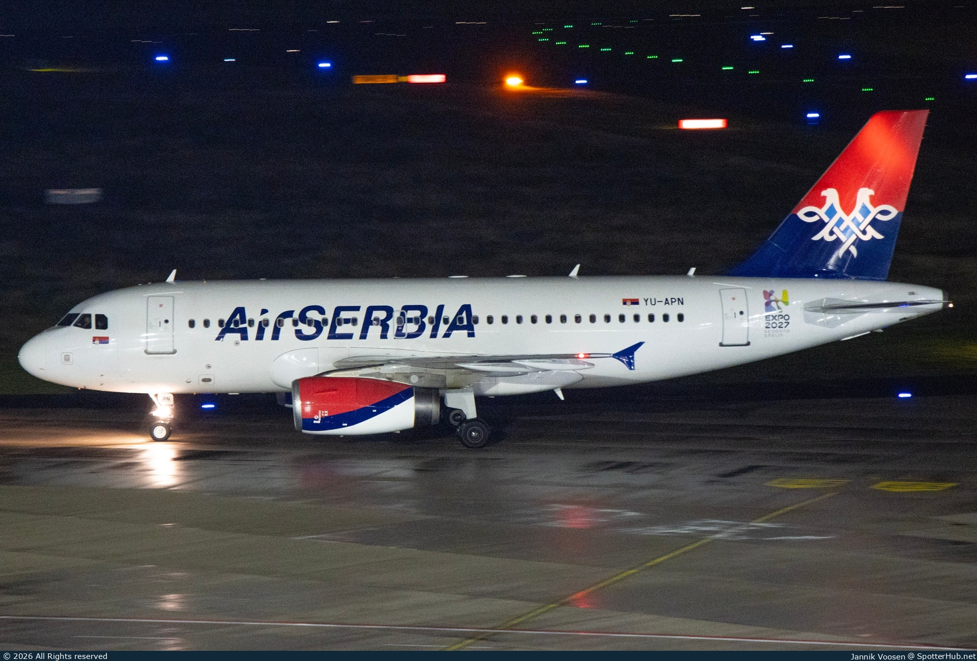 Photo of YU-APN - Airbus A319-132 operated by Air Serbia