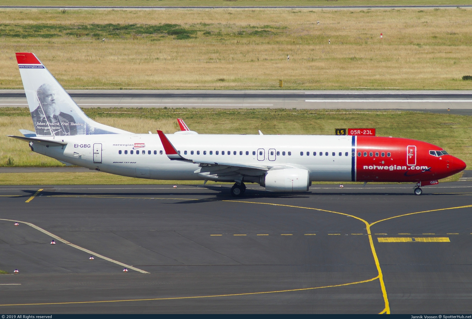Photo of EI-GBG - Boeing 737-8JP operated by Norwegian Air International