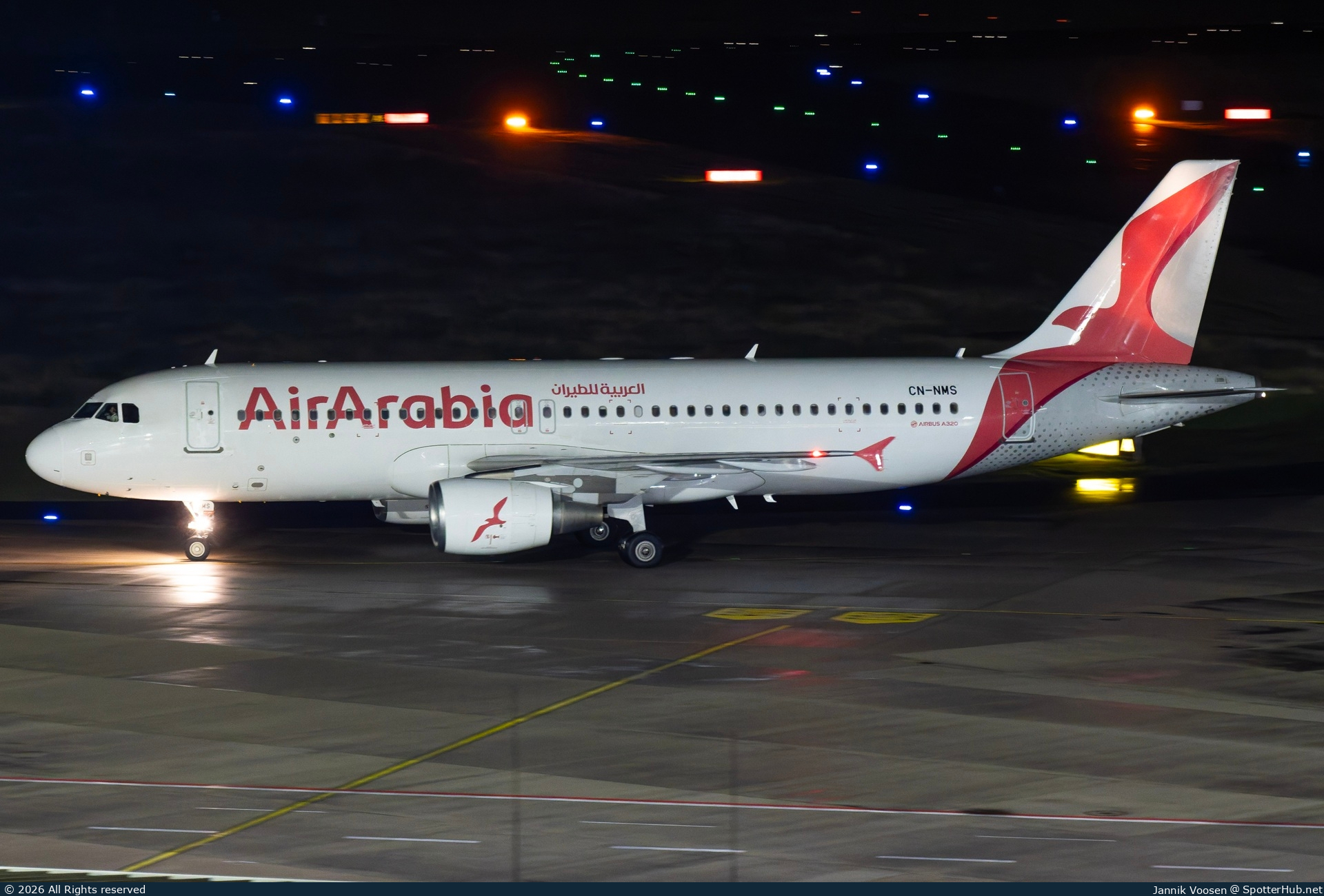 Photo of CN-NMS - Airbus A320-214 operated by Air Arabia Maroc