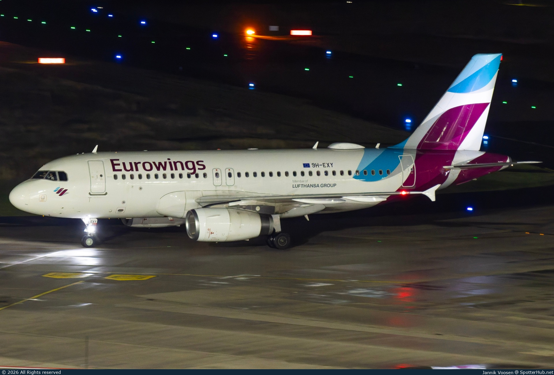 Photo of 9H-EXY - Airbus A319-132 operated by Eurowings Europe Malta