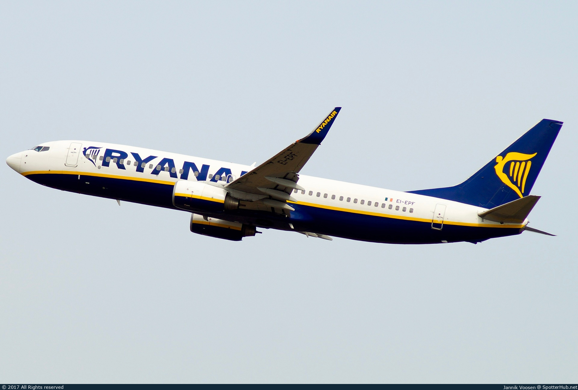 Photo of EI-EPF - Boeing 737-8AS operated by Ryanair