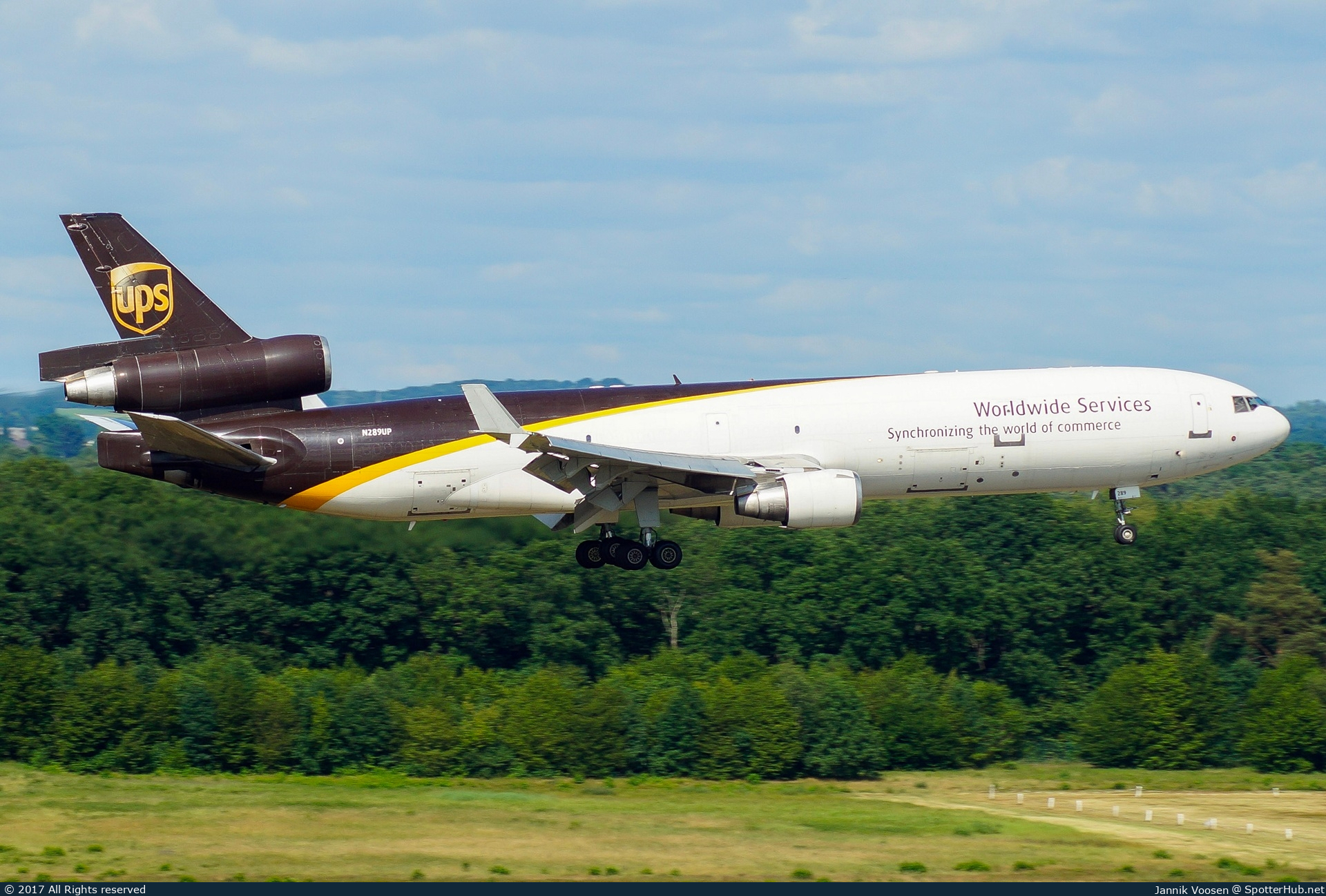 Photo of N289UP - McDonnell Douglas MD-11(F) operated by UPS United Parcel Service