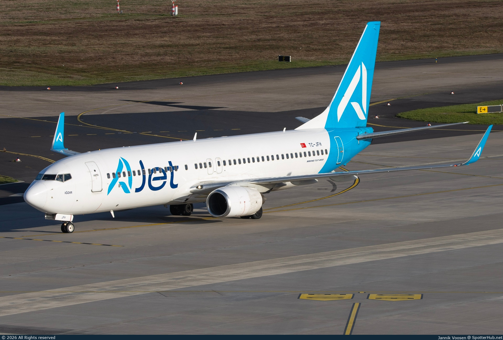 Photo of TC-JFH - Boeing 737-8F2 operated by AJet