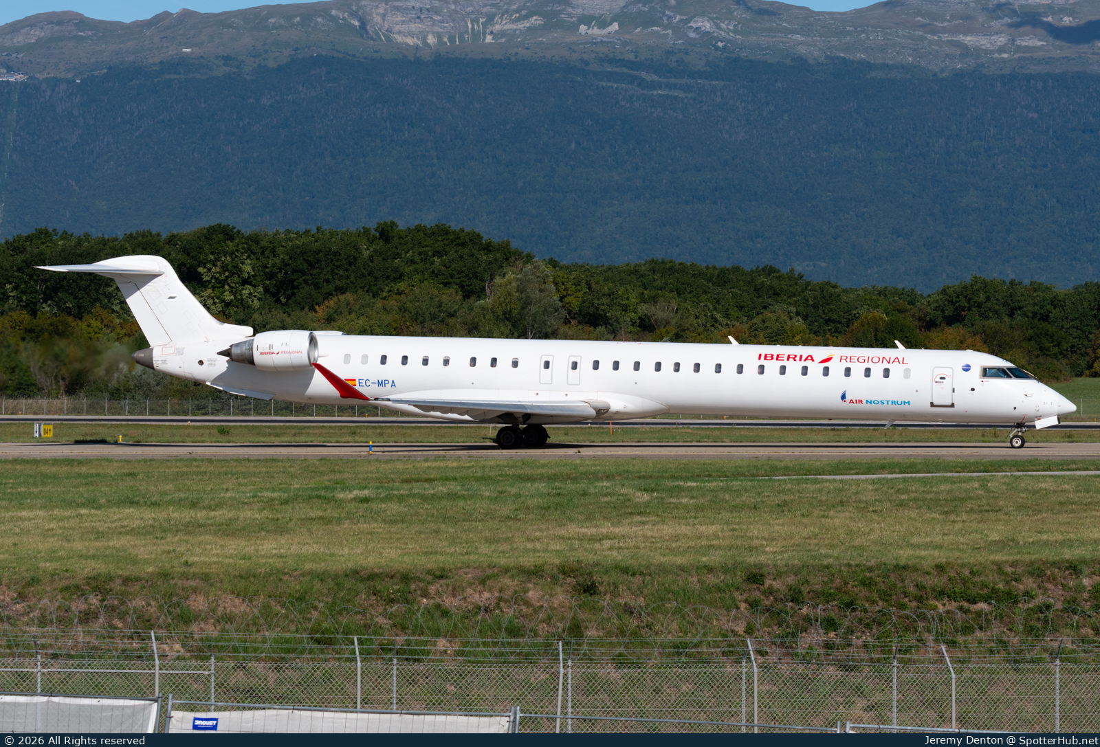 Photo of EC-MPA - Bombardier CRJ-1000 operated by Iberia Regional (opb Air Nostrum)