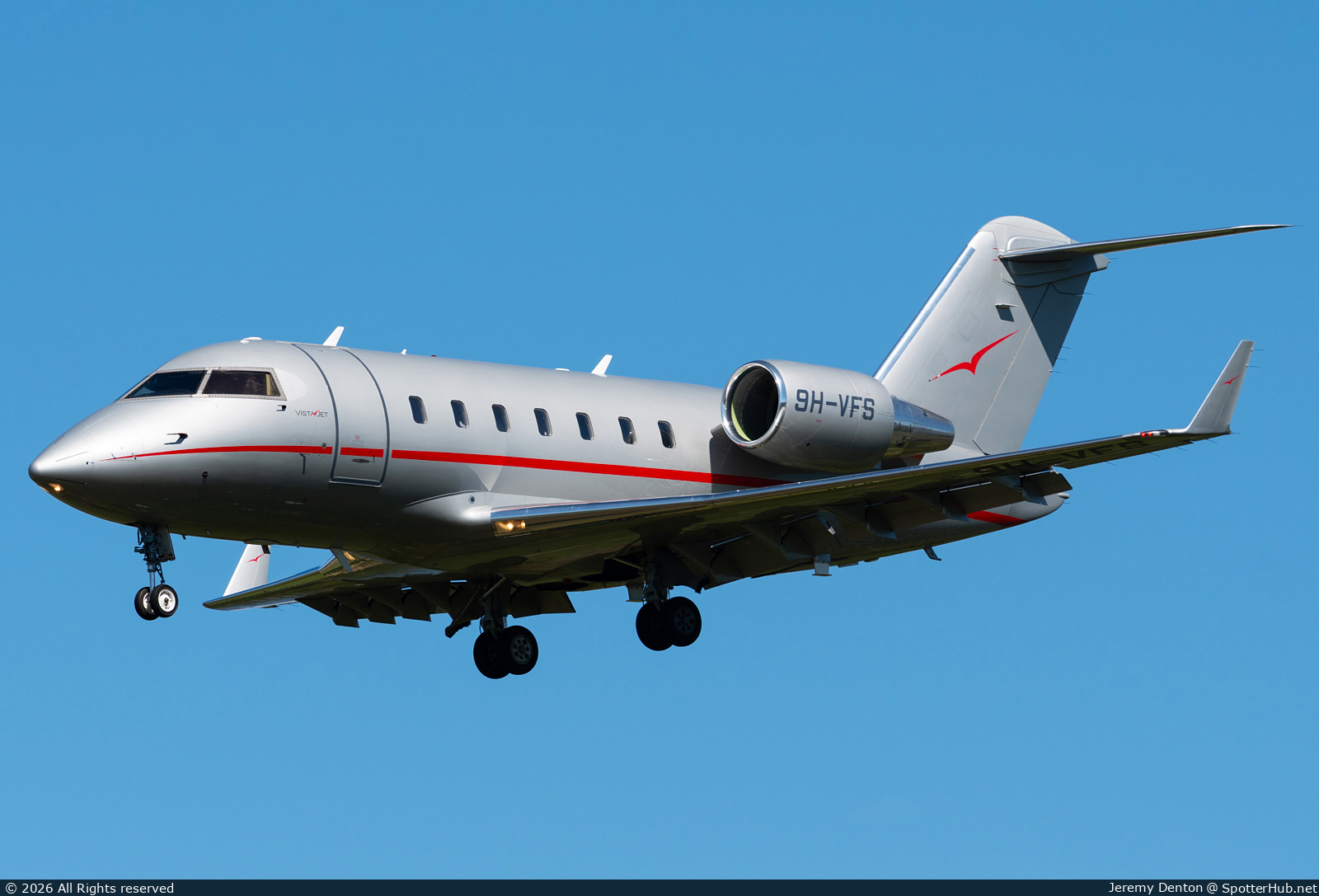 Photo of 9H-VFS - Bombardier Challenger 605 operated by VistaJet