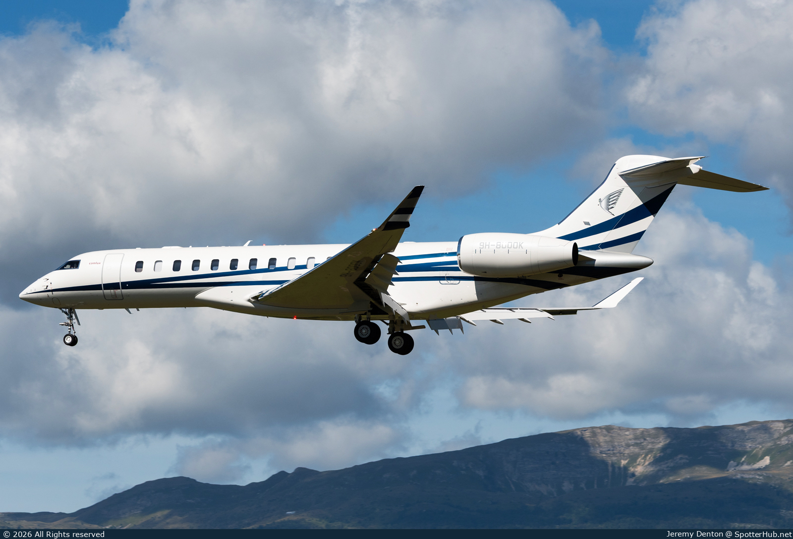 Photo of 9H-8000K - Bombardier Global 8000 operated by Comlux Aviation Malta