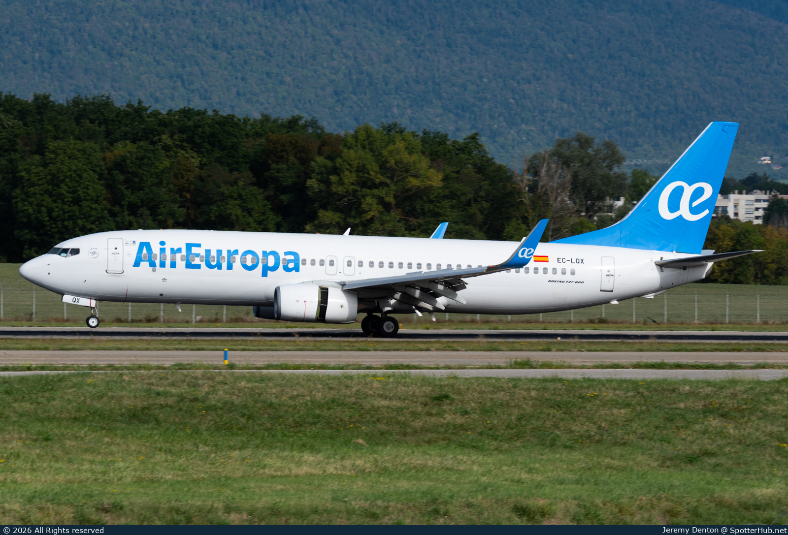 Photo of EC-LQX - Boeing 737-85P operated by Air Europa