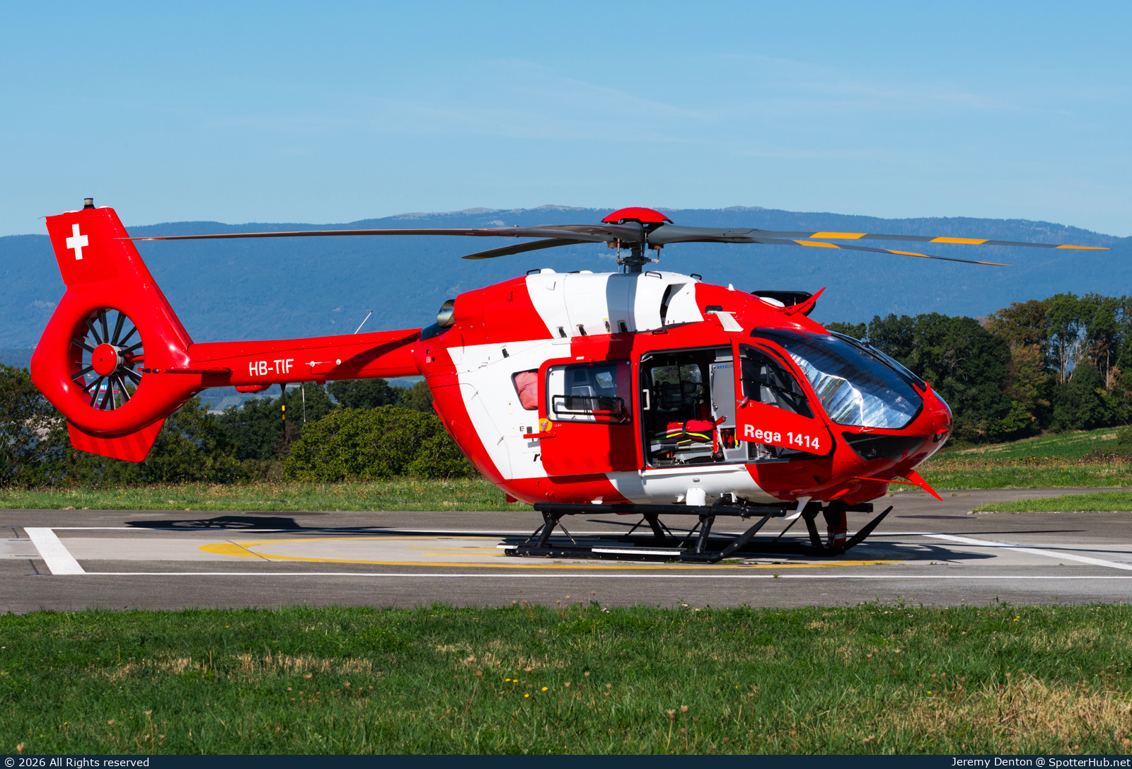 Photo of HB-TIF - Airbus Helicopters H145 operated by Rega Swiss Air-Rescue