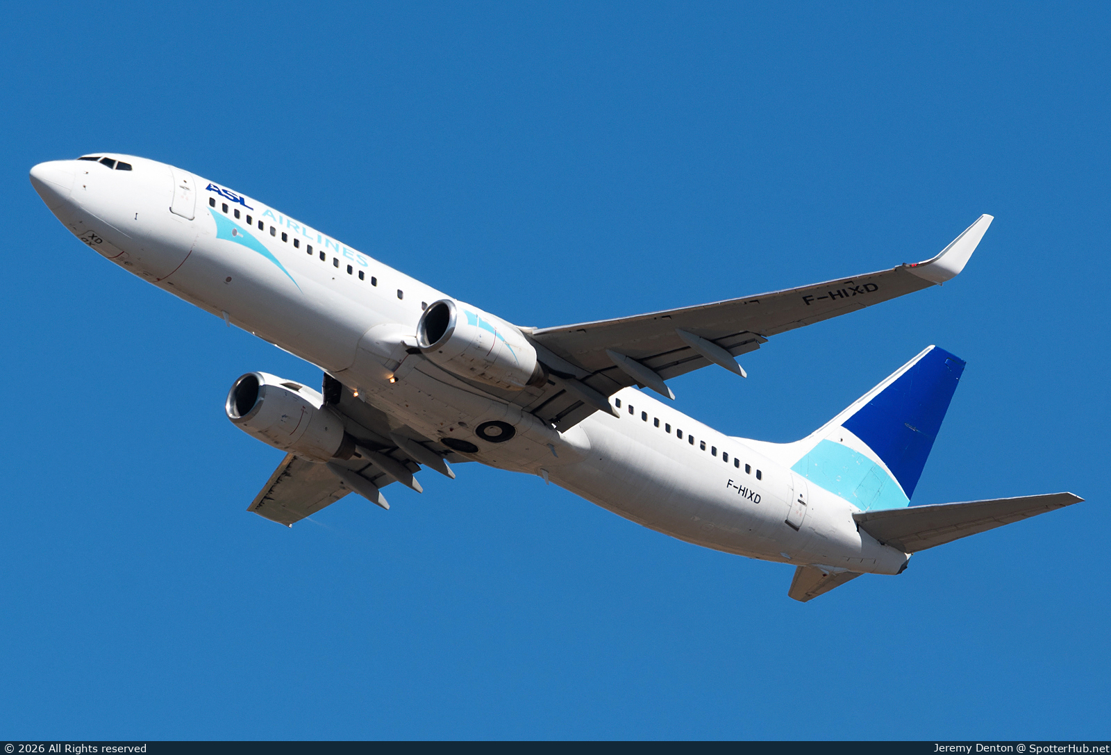 Photo of F-HIXD - Boeing 737-8K5 operated by ASL Airlines France