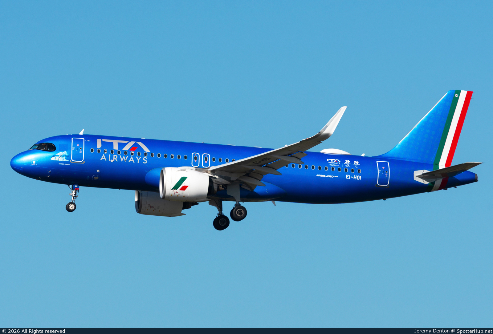 Photo of EI-HOI - Airbus A320-272N operated by ITA Airways