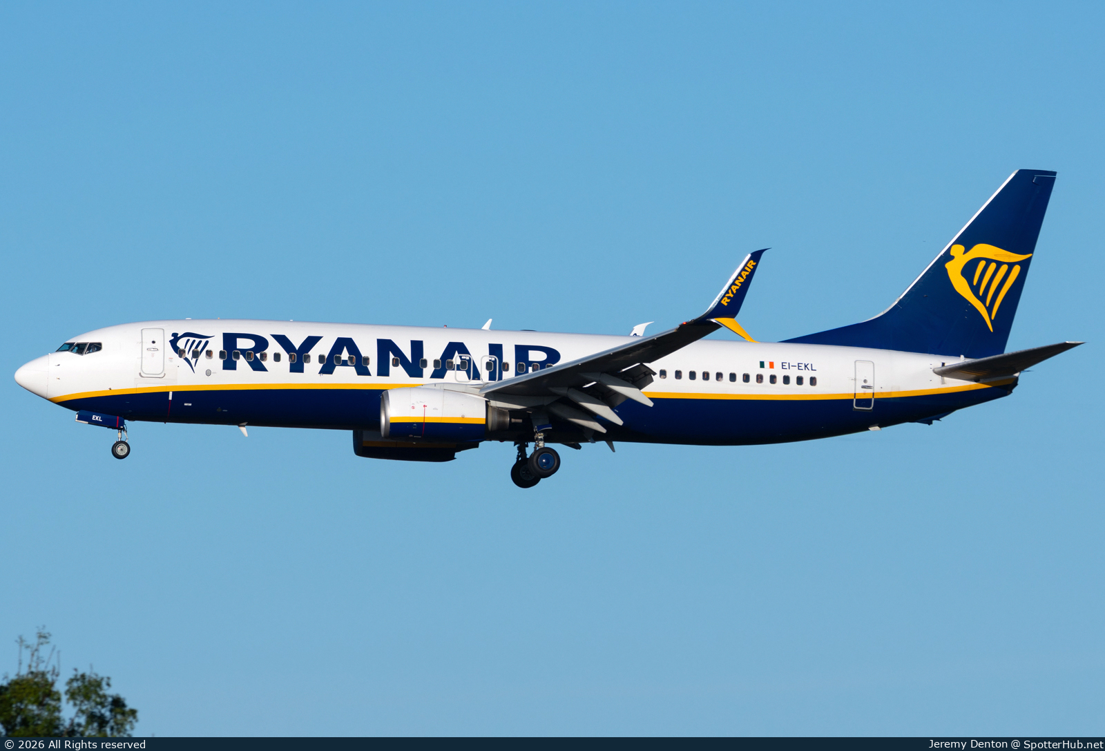 Photo of EI-EKL - Boeing 737-8AS operated by Ryanair