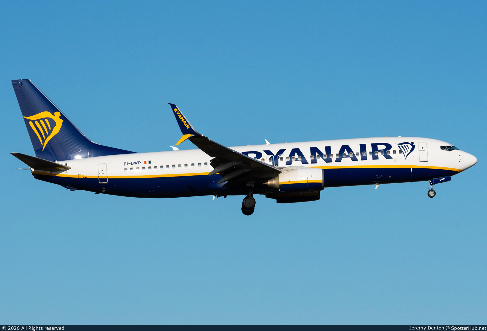 Photo of EI-DWP - Boeing 737-8AS operated by Ryanair