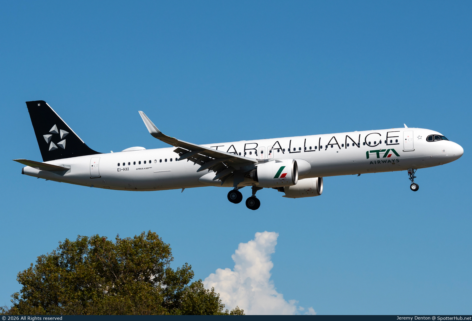 Photo of EI-HXI - Airbus A321-271NX operated by ITA Airways