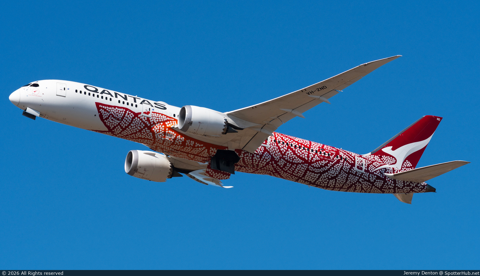 Photo of VH-ZND - Boeing 787-9 Dreamliner operated by Qantas