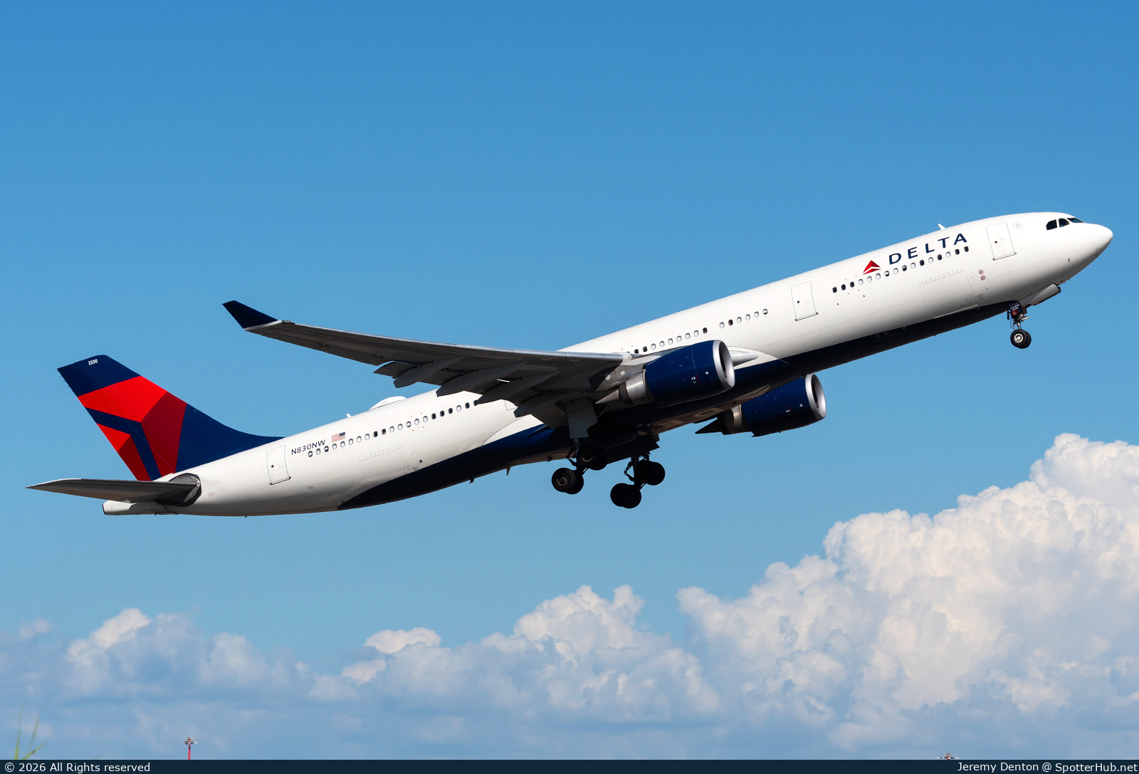 Photo of N830NW - Airbus A330-302 operated by Delta Air Lines