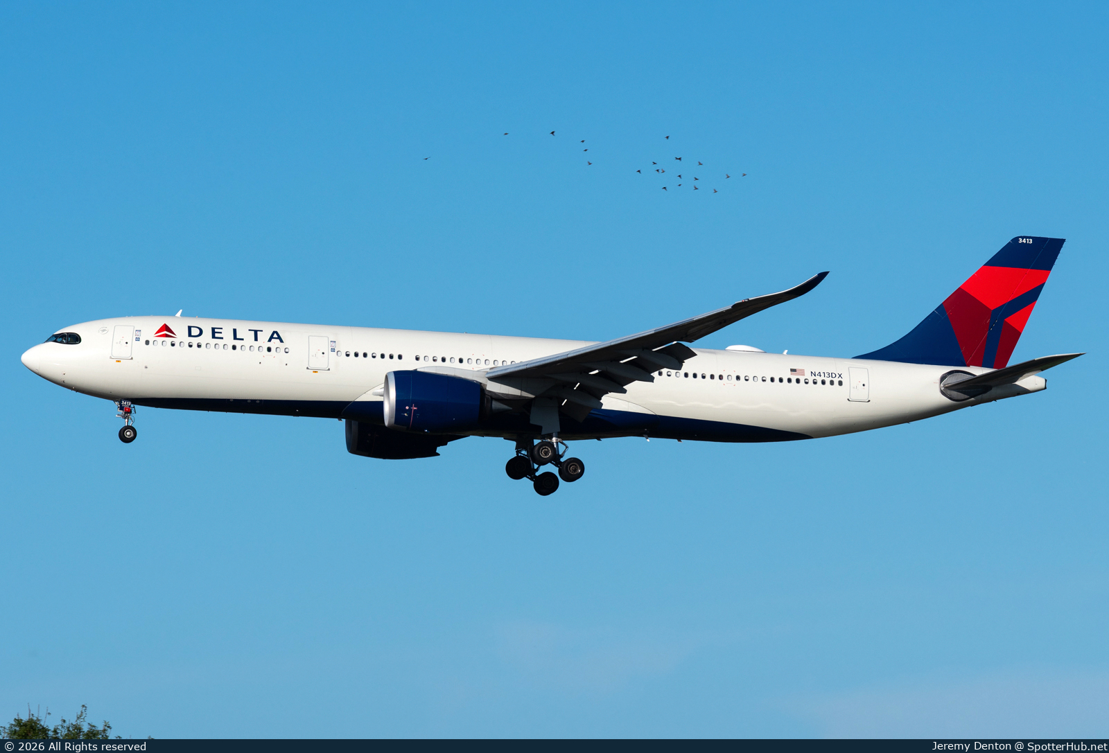 Photo of N413DX - Airbus A330-941 operated by Delta Air Lines