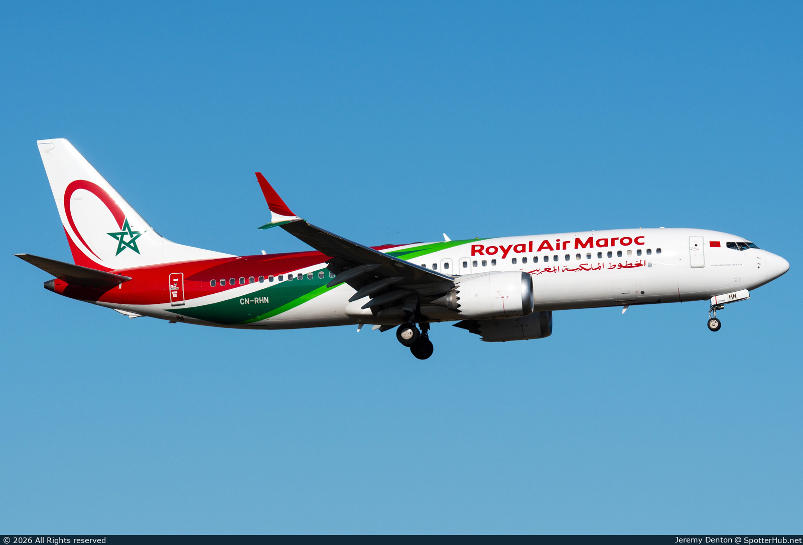 Photo of CN-RNH - Boeing 737-5B6 operated by Royal Air Maroc