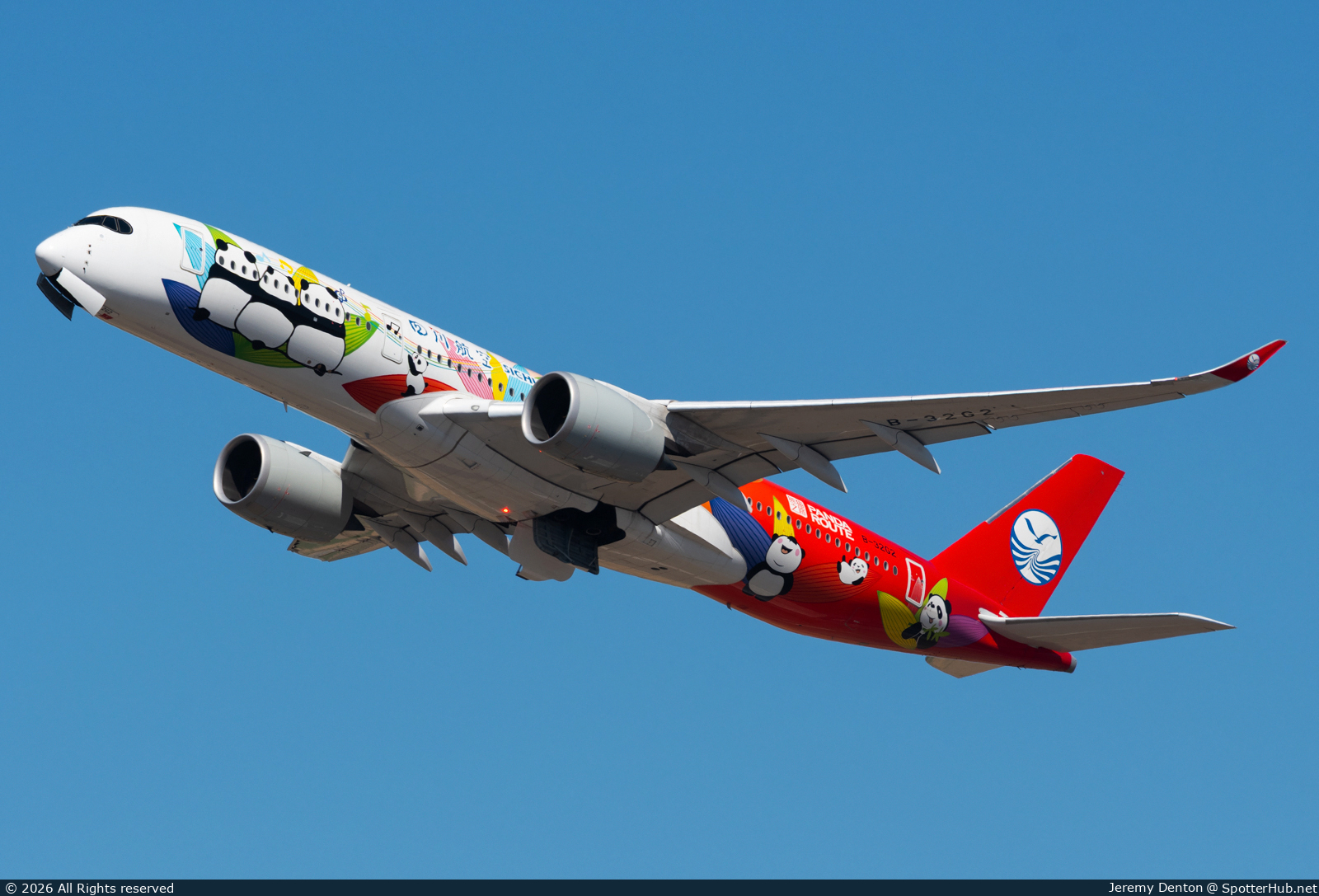 Photo of B-32G2 - Airbus A350-941 operated by Sichuan Airlines