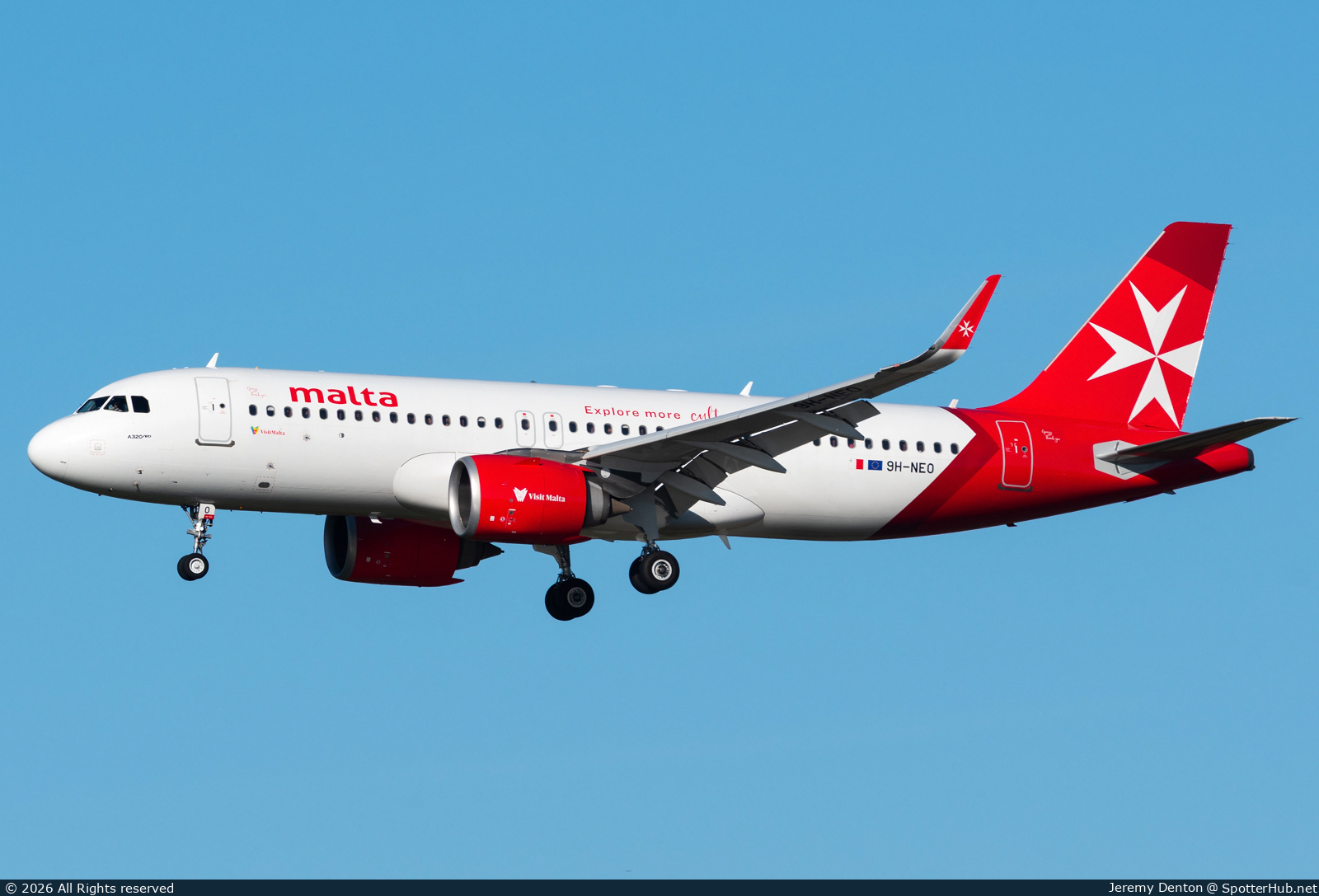 Photo of 9H-NEO - Airbus A320-251N operated by KM Malta Airlines