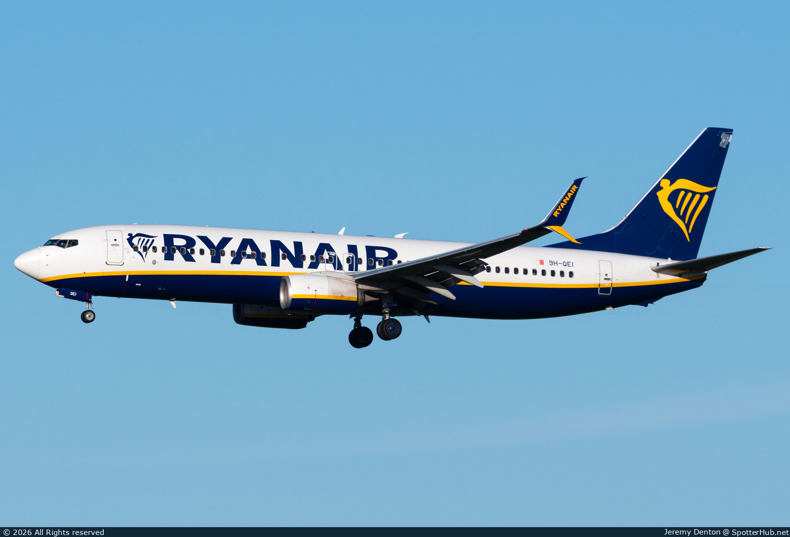 Photo of 9H-QEI - Boeing 737-8AS operated by Ryanair (opb Malta Air)