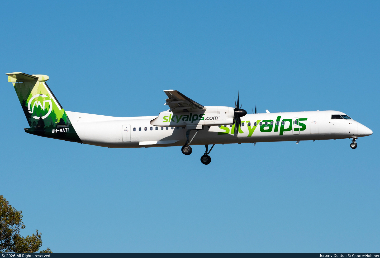 Photo of 9H-MATI - Bombardier DHC-8-402 Dash 8 Q400 operated by SkyAlps
