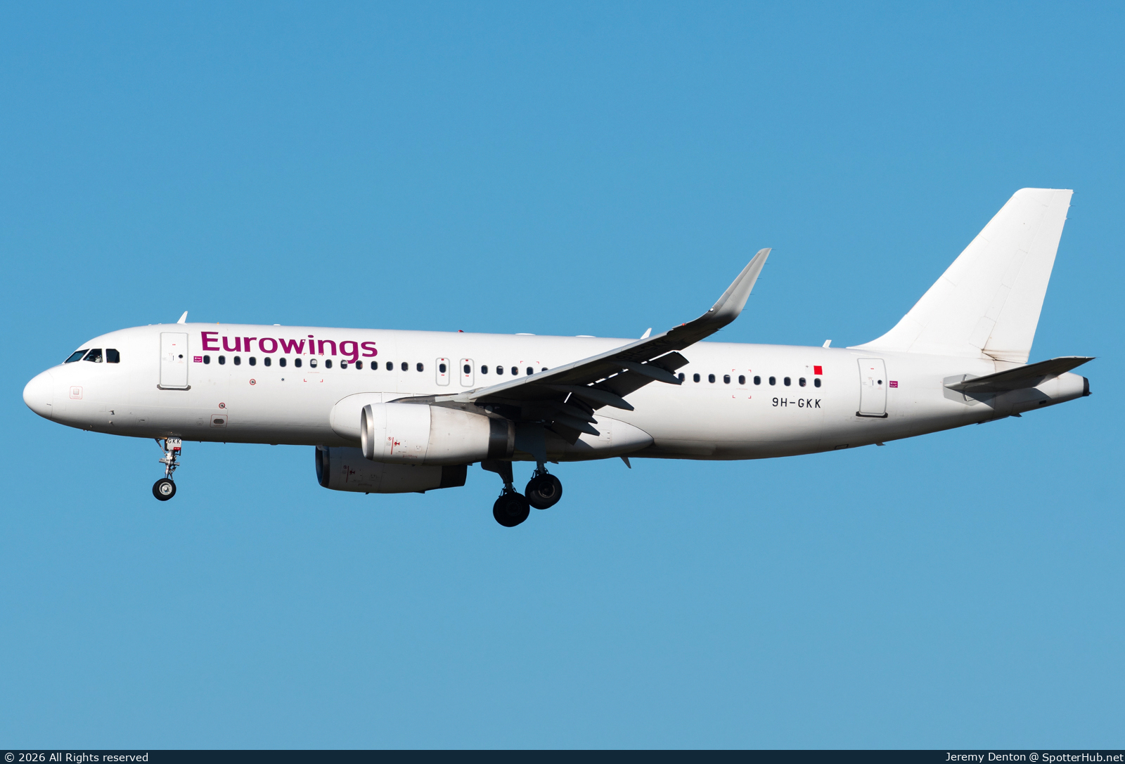 Photo of 9H-GKK - Airbus A320-232 operated by Eurowings (opb Avion Express Malta)