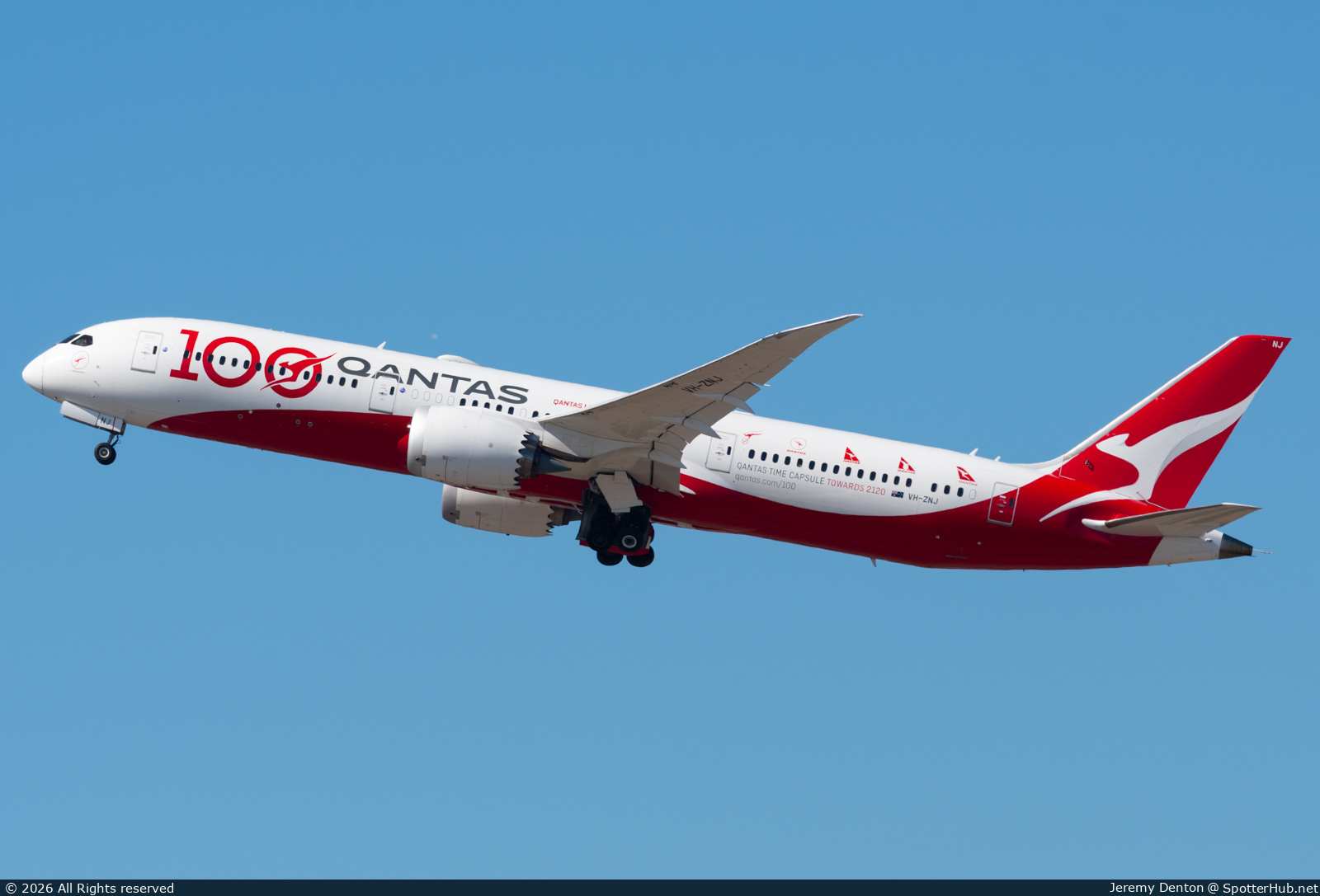 Photo of VH-ZNJ - Boeing 787-9 Dreamliner operated by Qantas