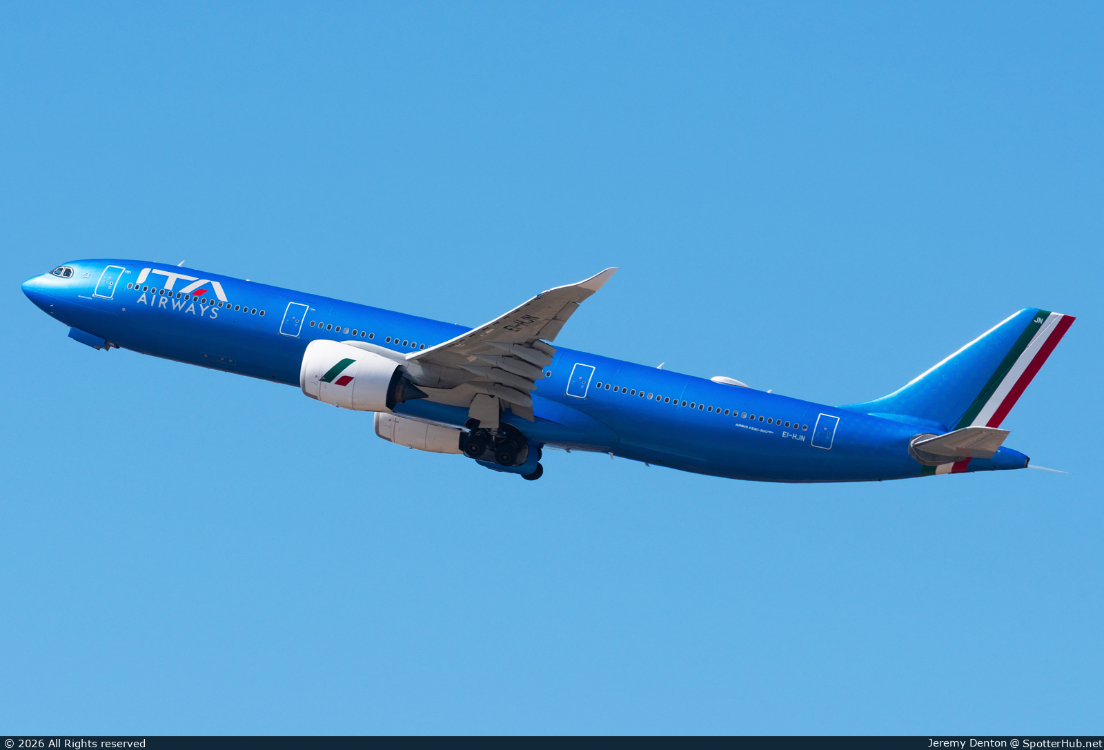Photo of EI-HJN - Airbus A330-941 operated by ITA Airways