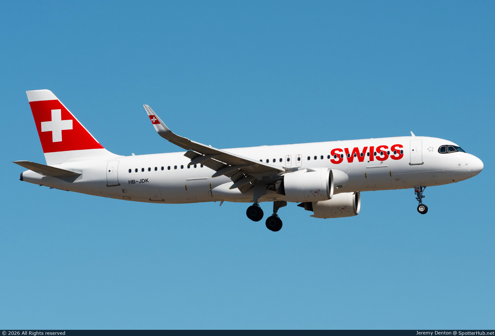 Photo of HB-JDK - Airbus A320-271N operated by Swiss International Air Lines