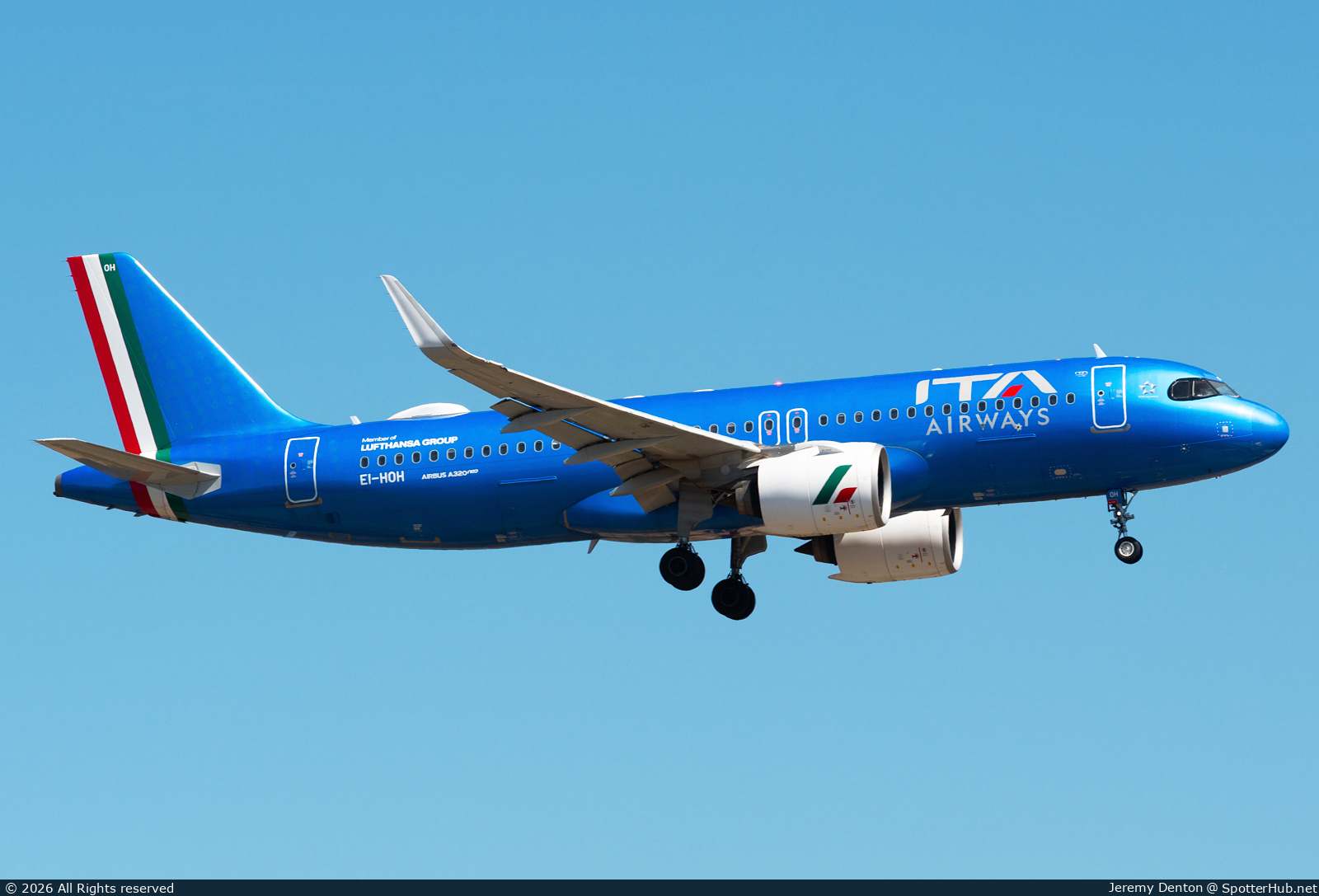 Photo of EI-HOH - Airbus A320-272N operated by ITA Airways