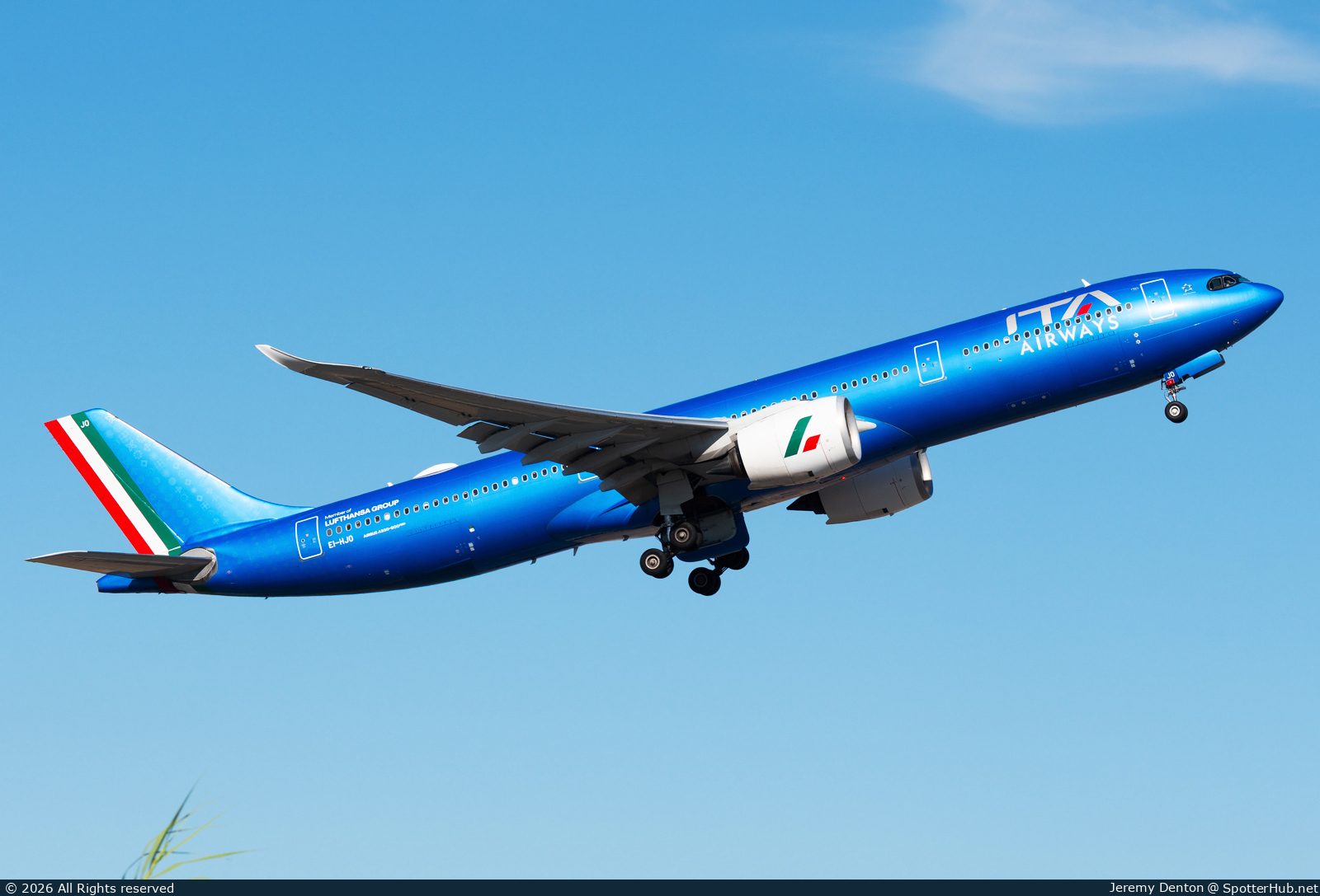Photo of EI-HJO - Airbus A330-941 operated by ITA Airways