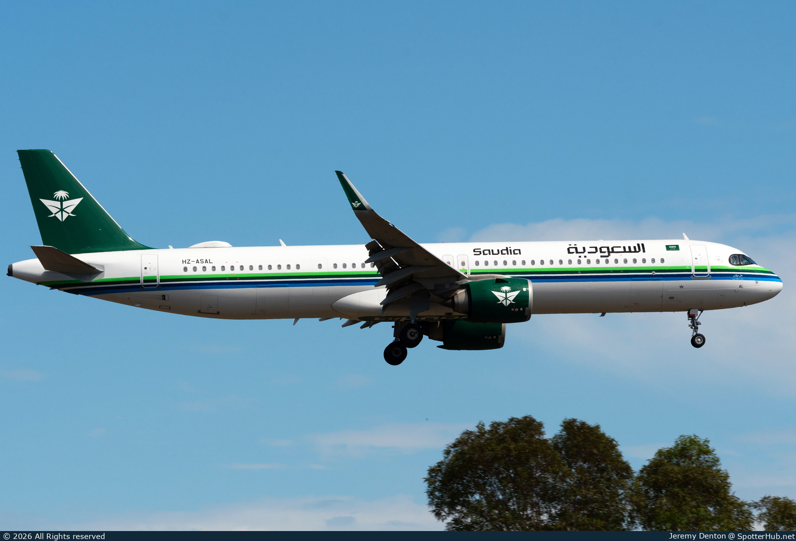 Photo of HZ-ASAL - Airbus A321-251NX operated by Saudia