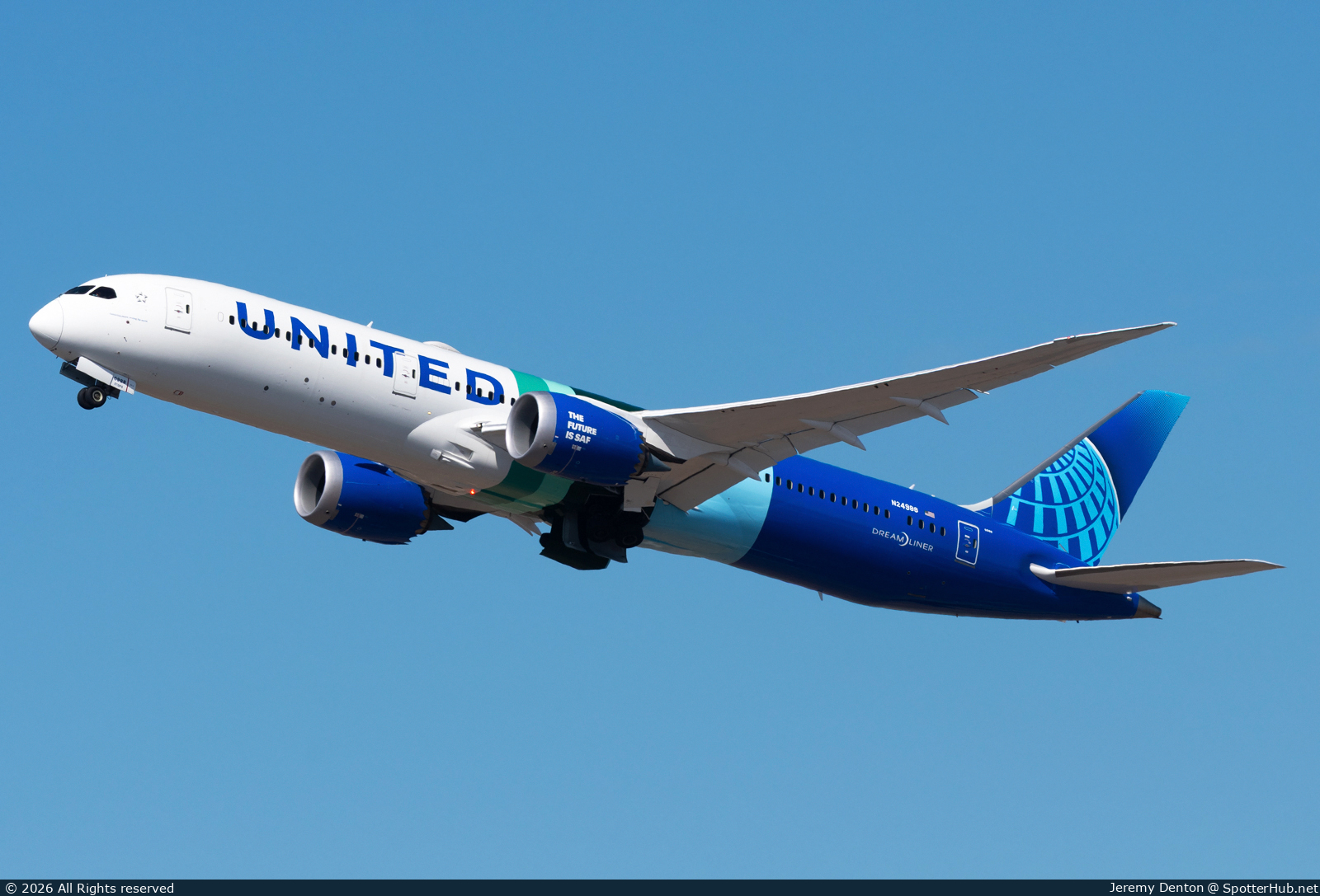 Photo of N24988 - Boeing 787-9 Dreamliner operated by United Airlines