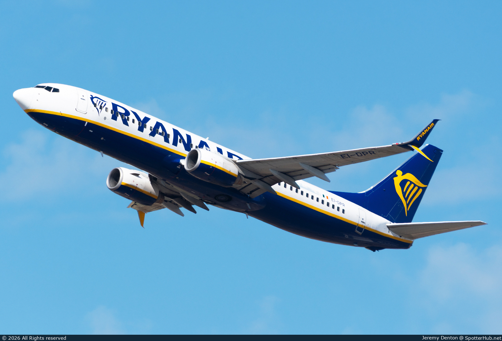 Photo of EI-DPR - Boeing 737-8AS operated by Ryanair