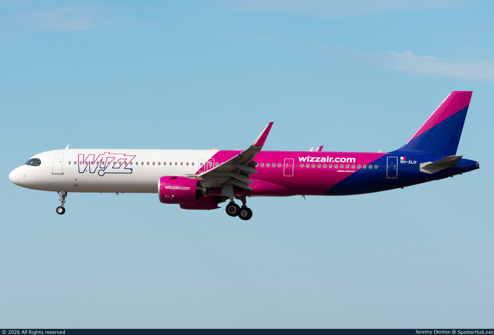 Photo of 9H-XLH - Airbus A321-271NY operated by Wizz Air Malta