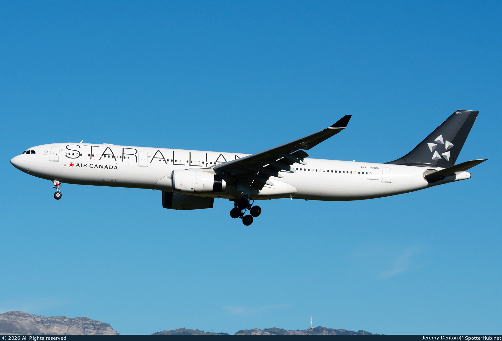 Photo of C-GXZD - Airbus A330-343 operated by Air Canada