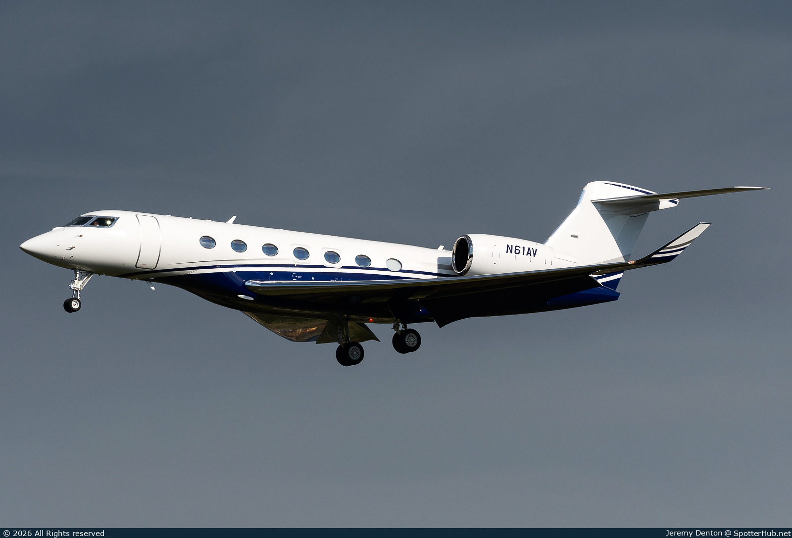 Photo of N61AV - Gulfstream G600 operated by Private