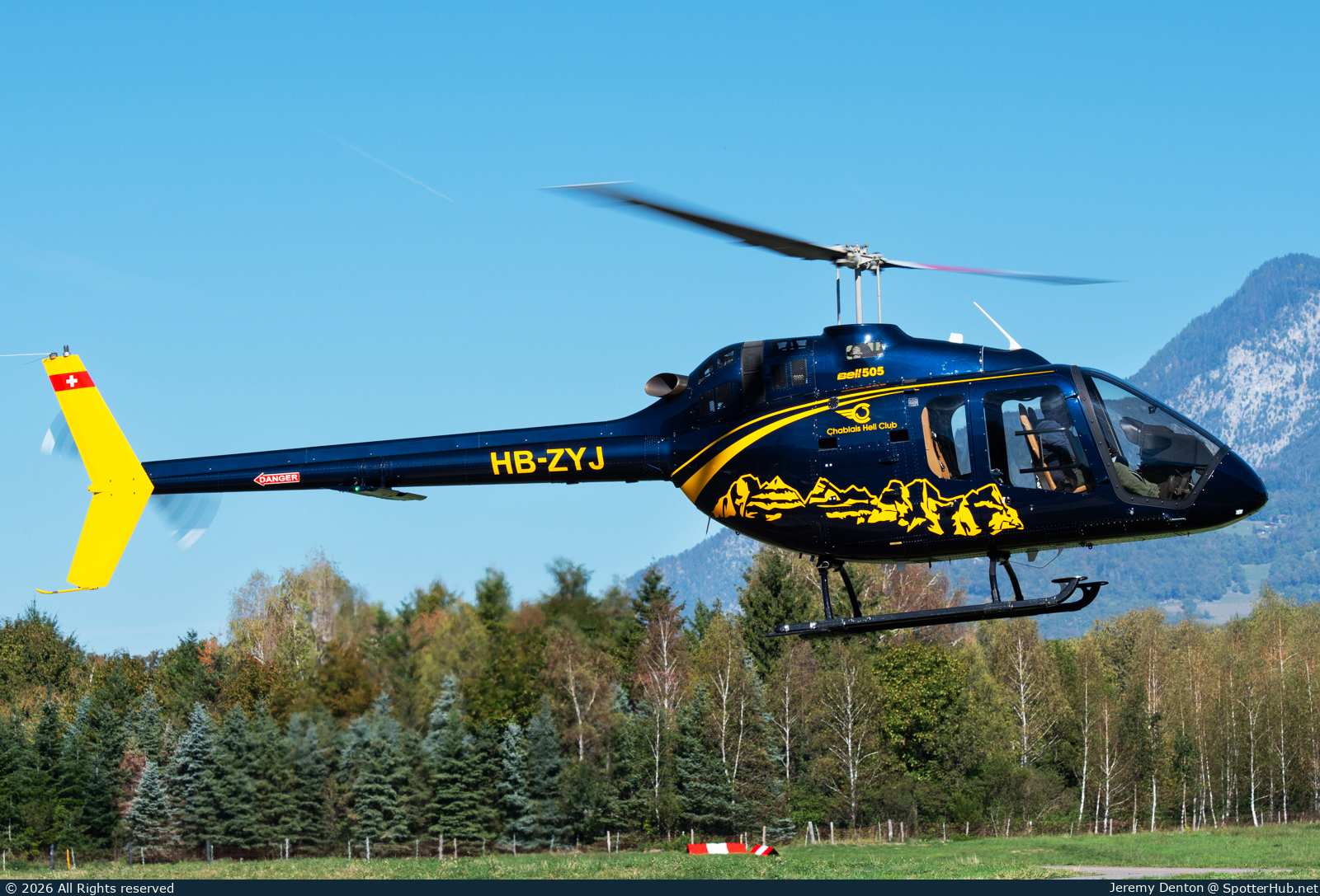 Photo of HB-ZYJ - Bell 505 Jet Ranger X operated by Chablais Heli Club