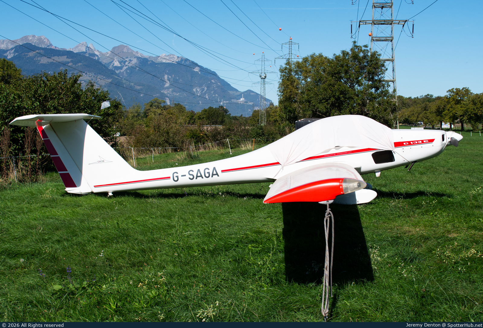 Photo of G-SAGA - Grob G109B operated by Private