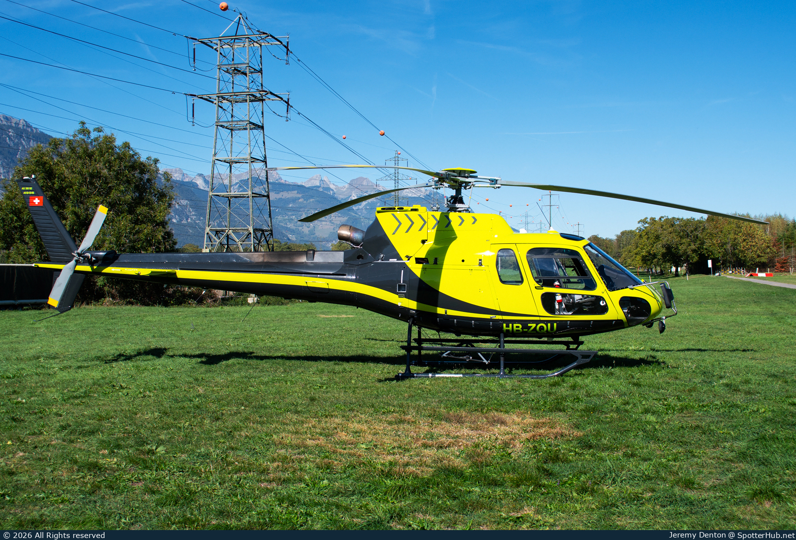 Photo of HB-ZQU - Eurocopter AS350B2 Écureuil operated by Private