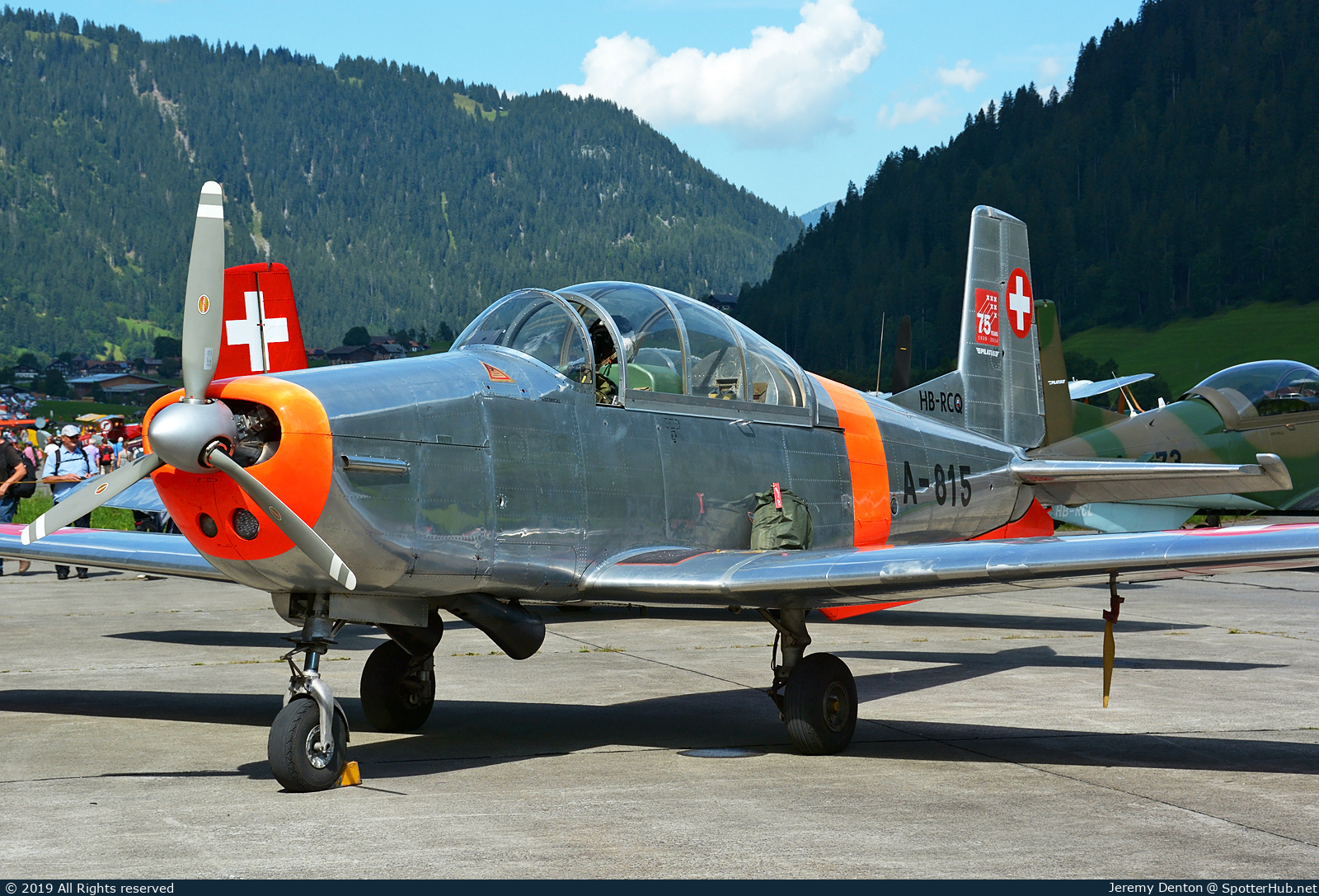 Photo of HB-RCQ - Pilatus P-3-05 operated by P.3 Flyers