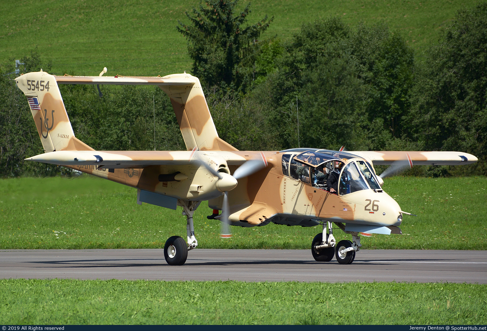 Photo of F-AZKM - North American OV-10B Bronco operated by Private