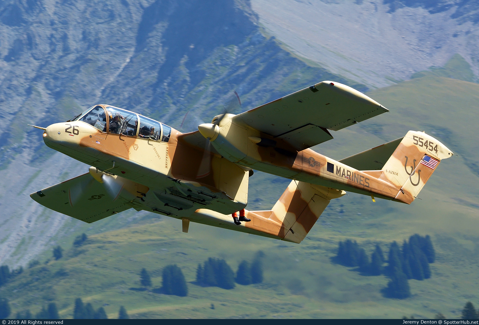 Photo of F-AZKM - North American OV-10B Bronco operated by Private